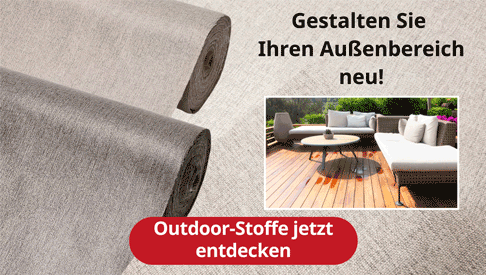 Entdecken Sie hochwertige Outdoorstoffe bei tedox entdecken und machen Sie etwas Neues aus Ihren Gartenmöblen!