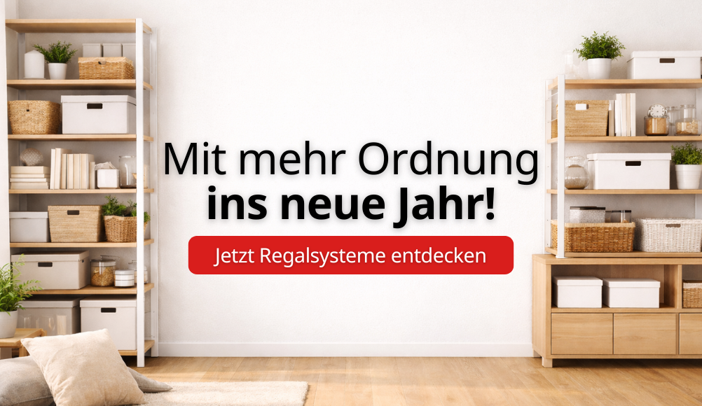 Modulare Regalsysteme f&uuml;r mehr Ordnung im neuen Jahr