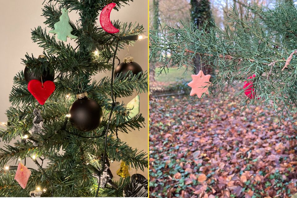 Salzteig Baumschmuck Weihnachten