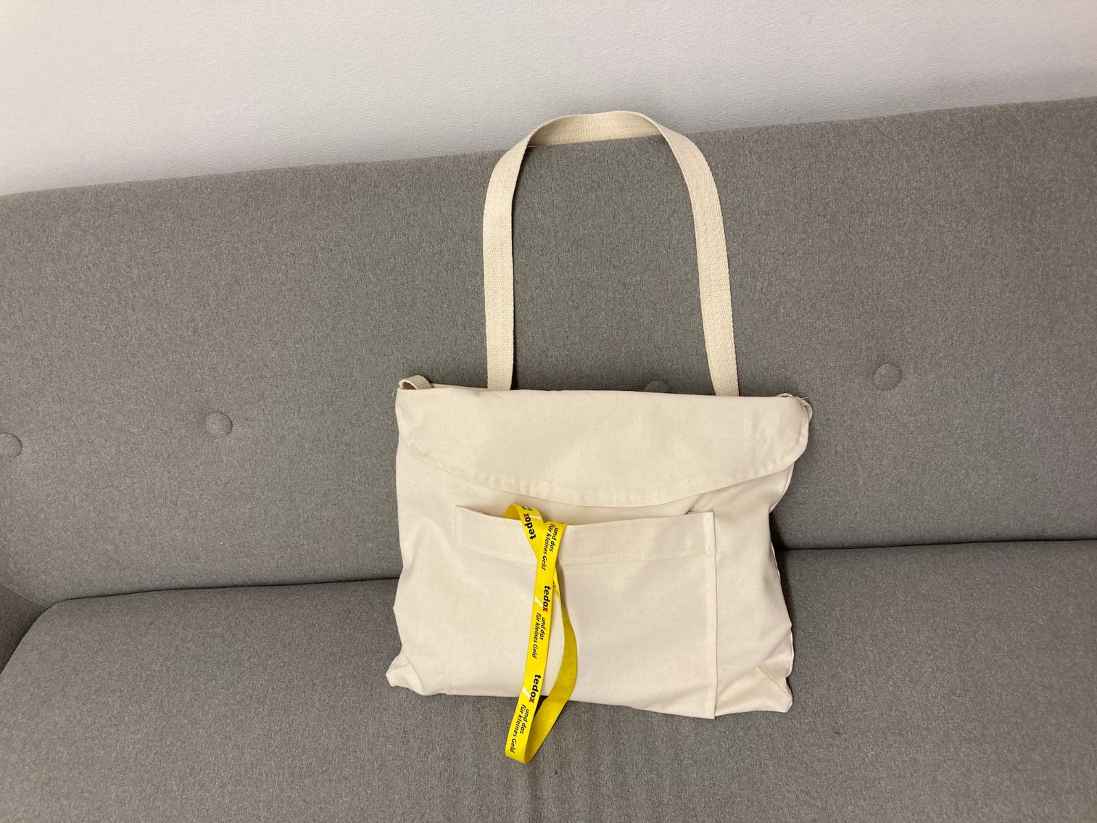 Shopper nähen - Fertiger selbstgenähter Shopper