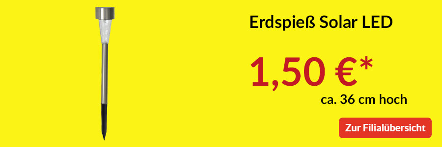 tedox Erdspieß Solar LED