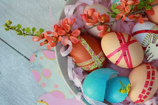 Washi Tape Ostern Ostereier gestalten